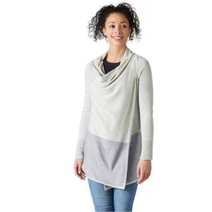 Smartwool Edgewood Wrap Sweater Size Medium Women's Lightweight Style #SW016391
